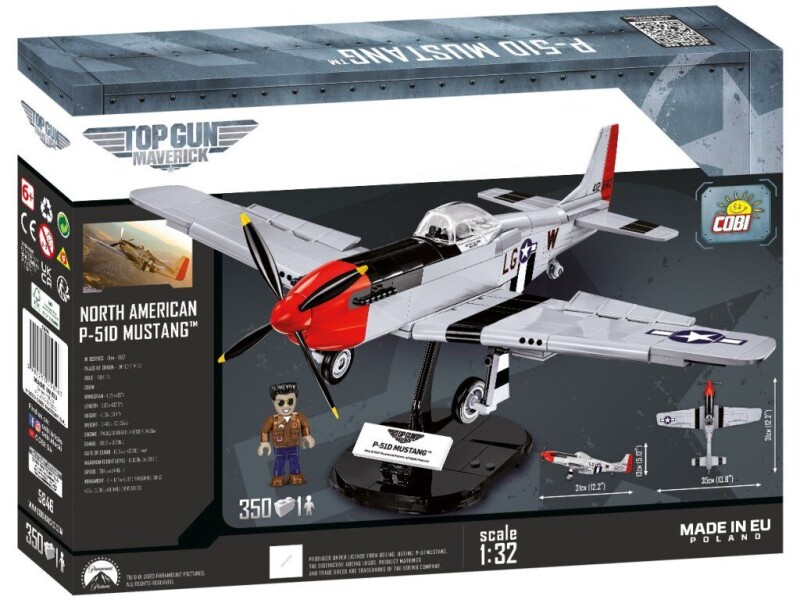 Cobi Americký stíhací letoun North American P-51D Mustang 1:32
